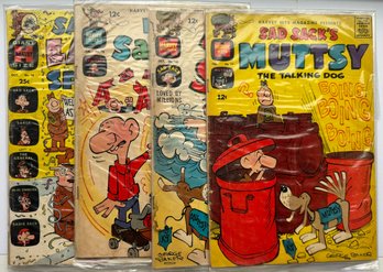 Lot Of Four Vintage Sad Sack's Comic Books