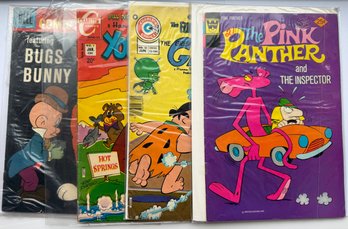 Lot Of 4 Vintage Comic Books Including Hanna Barbera