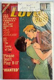 I Love You Comic Book