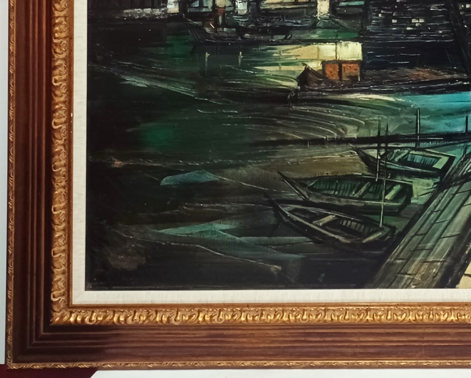 Regis Bouvier De Cachard 1962 Listed French Signed Original Oil