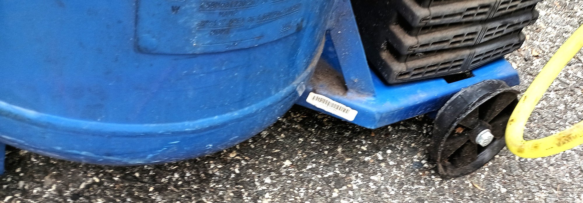 カルテル　青 8602 Campbell Hausfeld Wheeled Portable Air Compressor Model