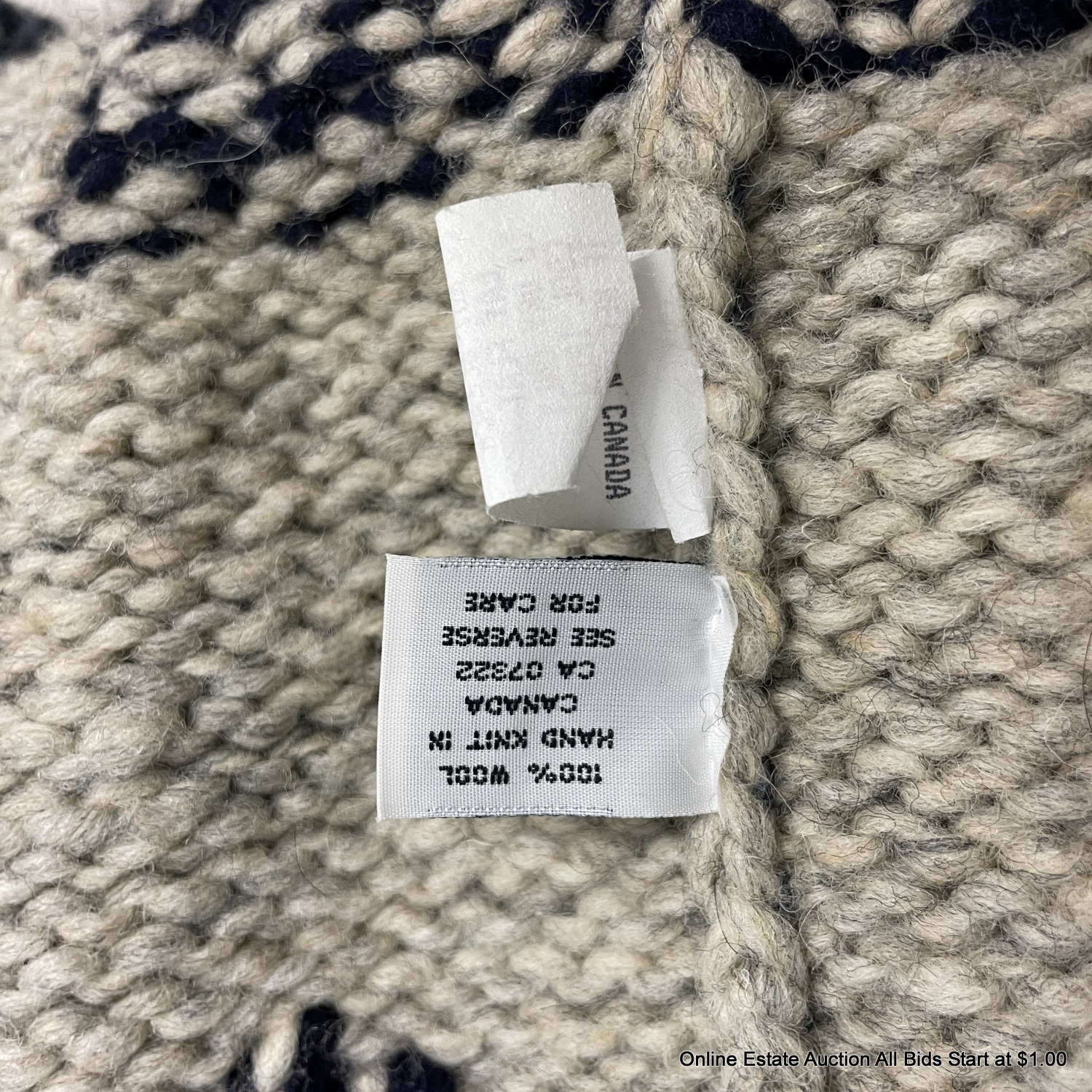 Filson Cowichan Wool Sweater Limited Edition 24 Of 74 Size Large