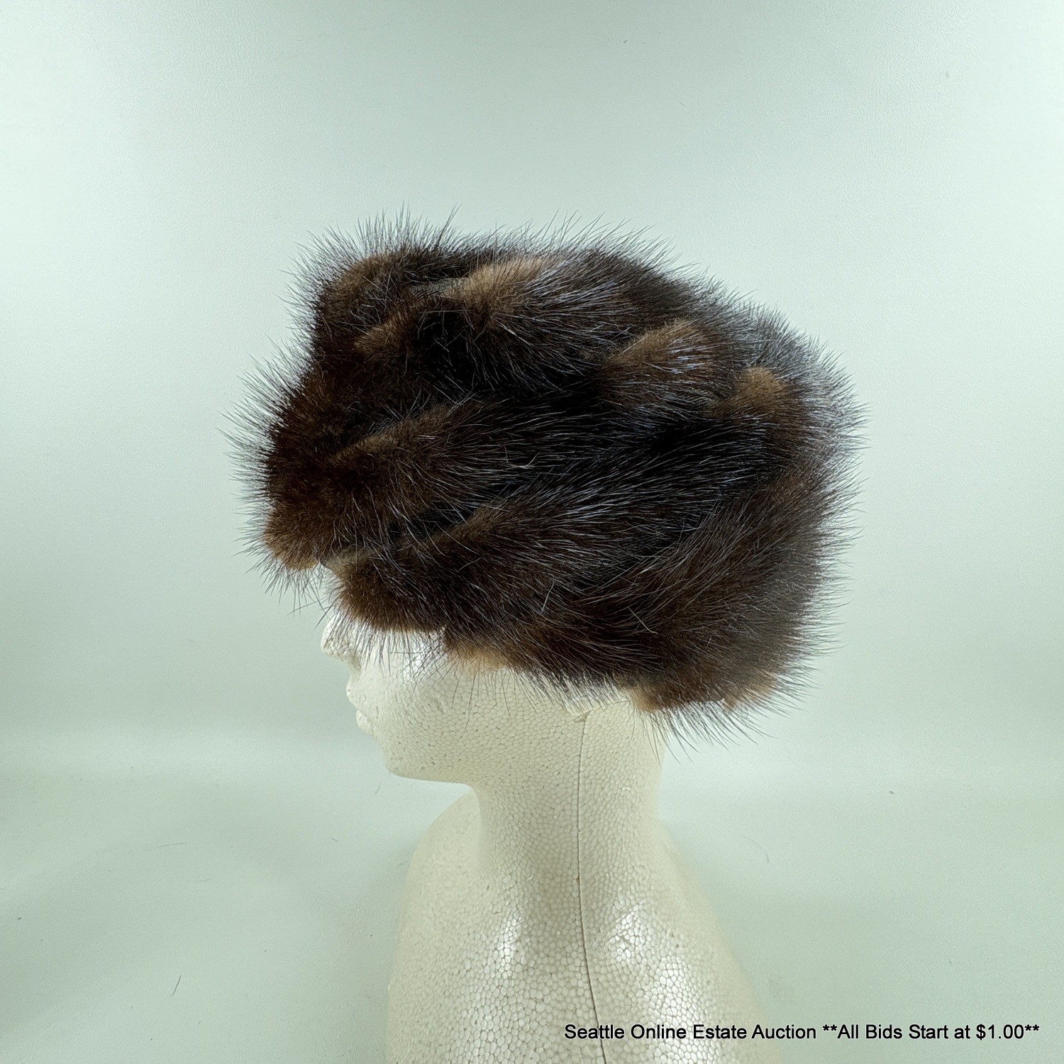 Vintage Mink Fur Hat #50324 | Auctionninja.com