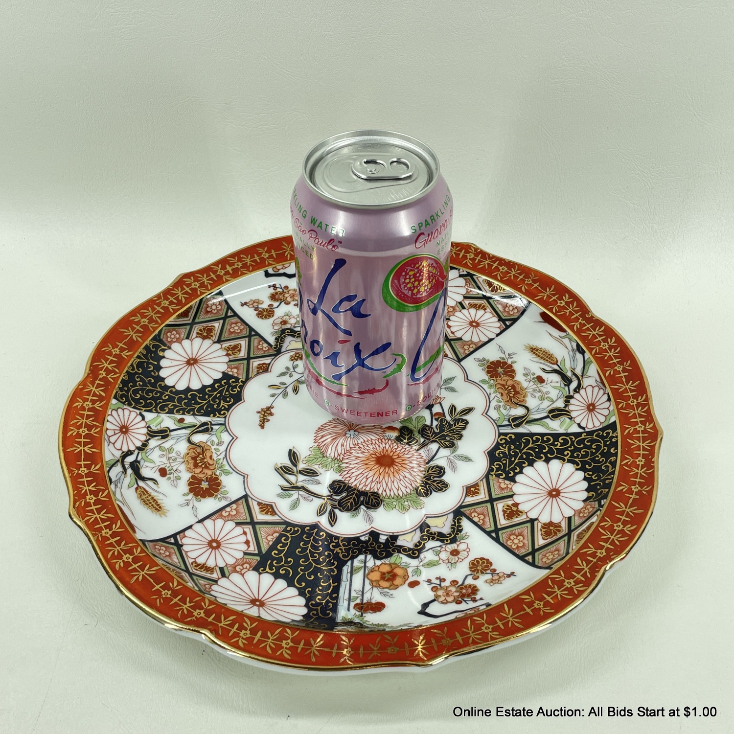 の器マルアージュです Vintage Saji Fine China Japanese Imari Plate #35579 | Auctionninja.com