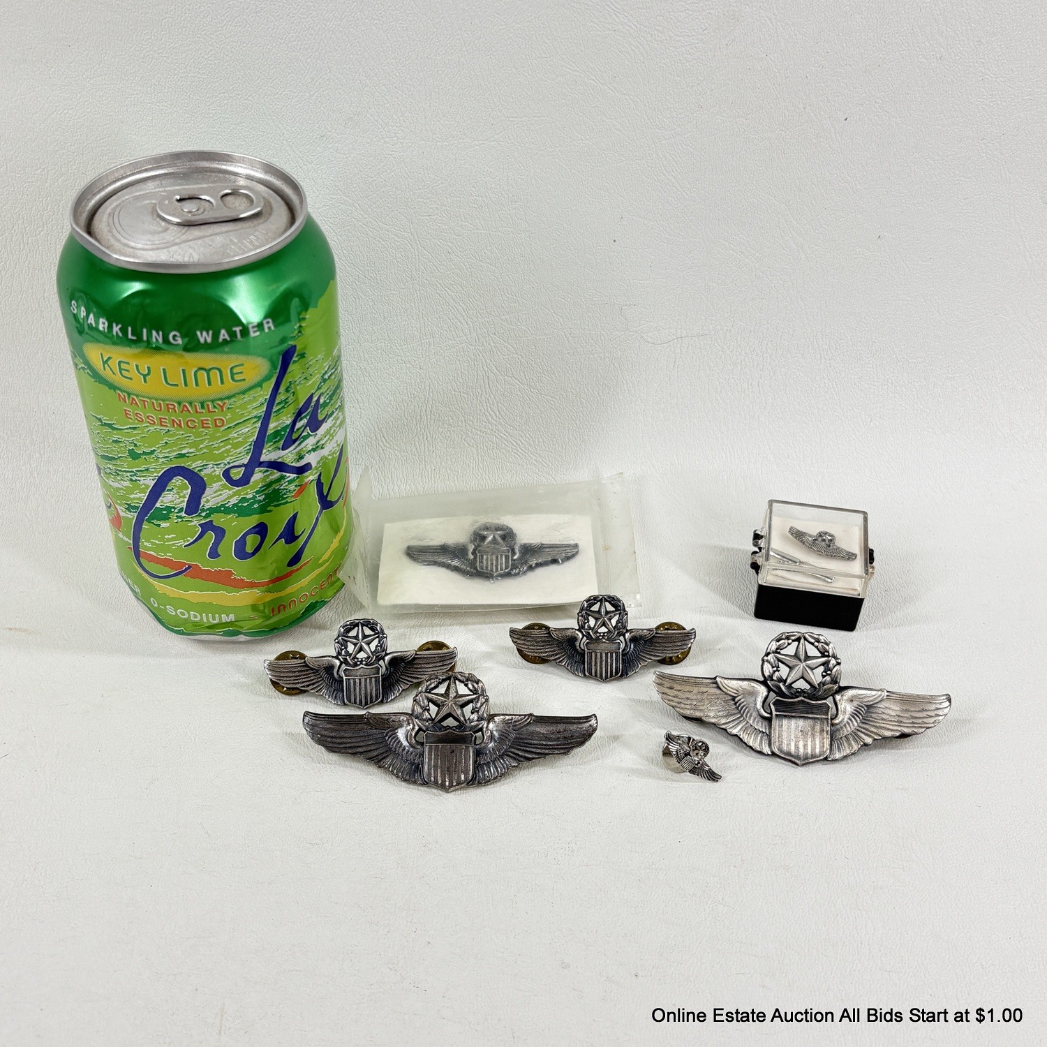 7 WWII Unites States Air Force Command Pilot Wings Badges & Lapel Pins ...