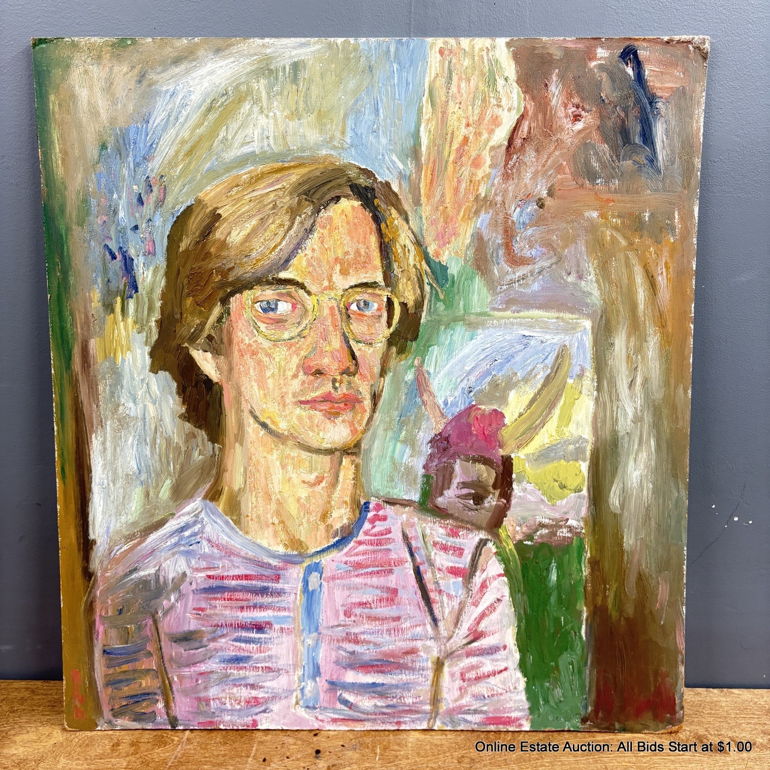 Joe Reno Signed Original Oil Painting On 26