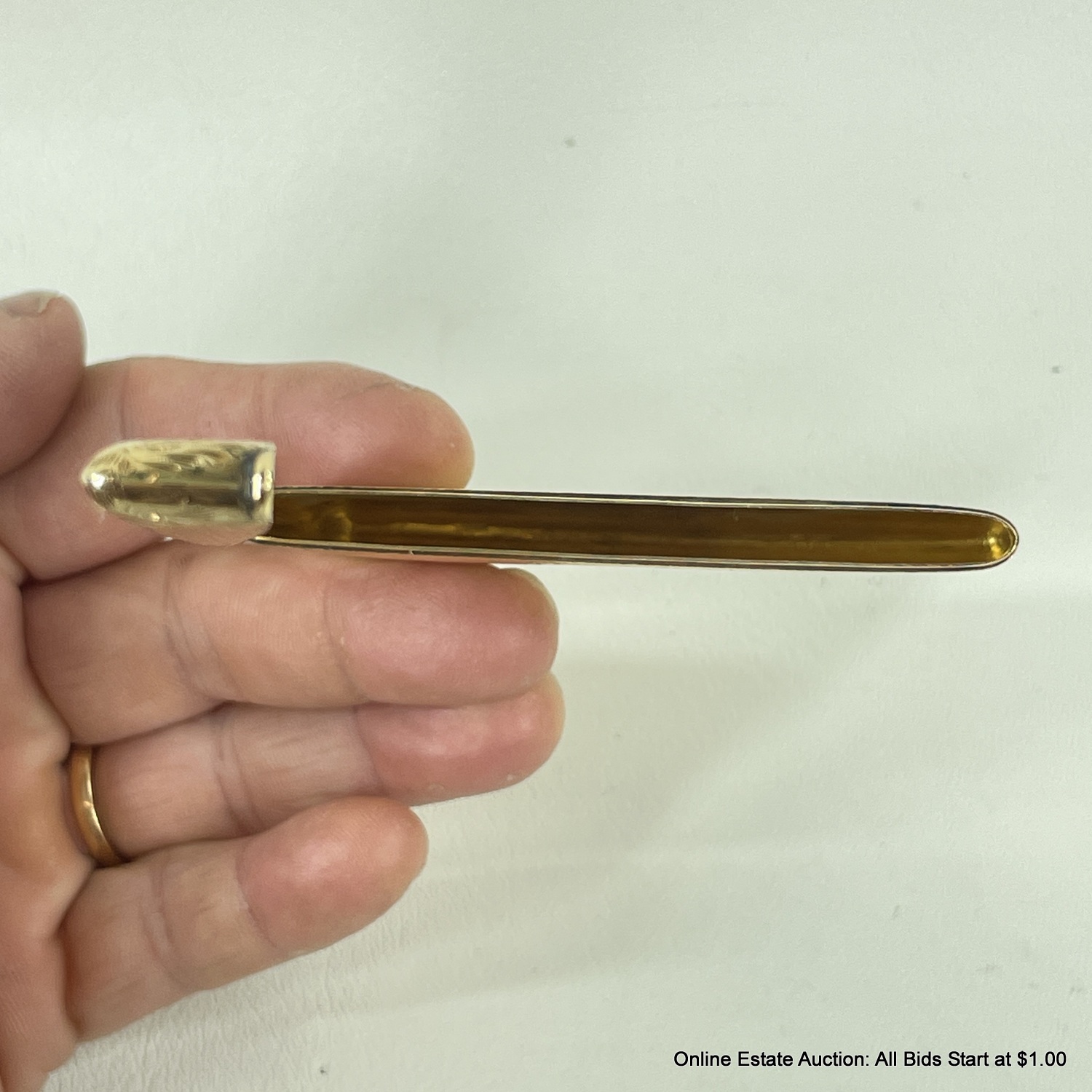 Antique 14K Yellow Gold Card Case 30 Grams #36589 | Auctionninja.com