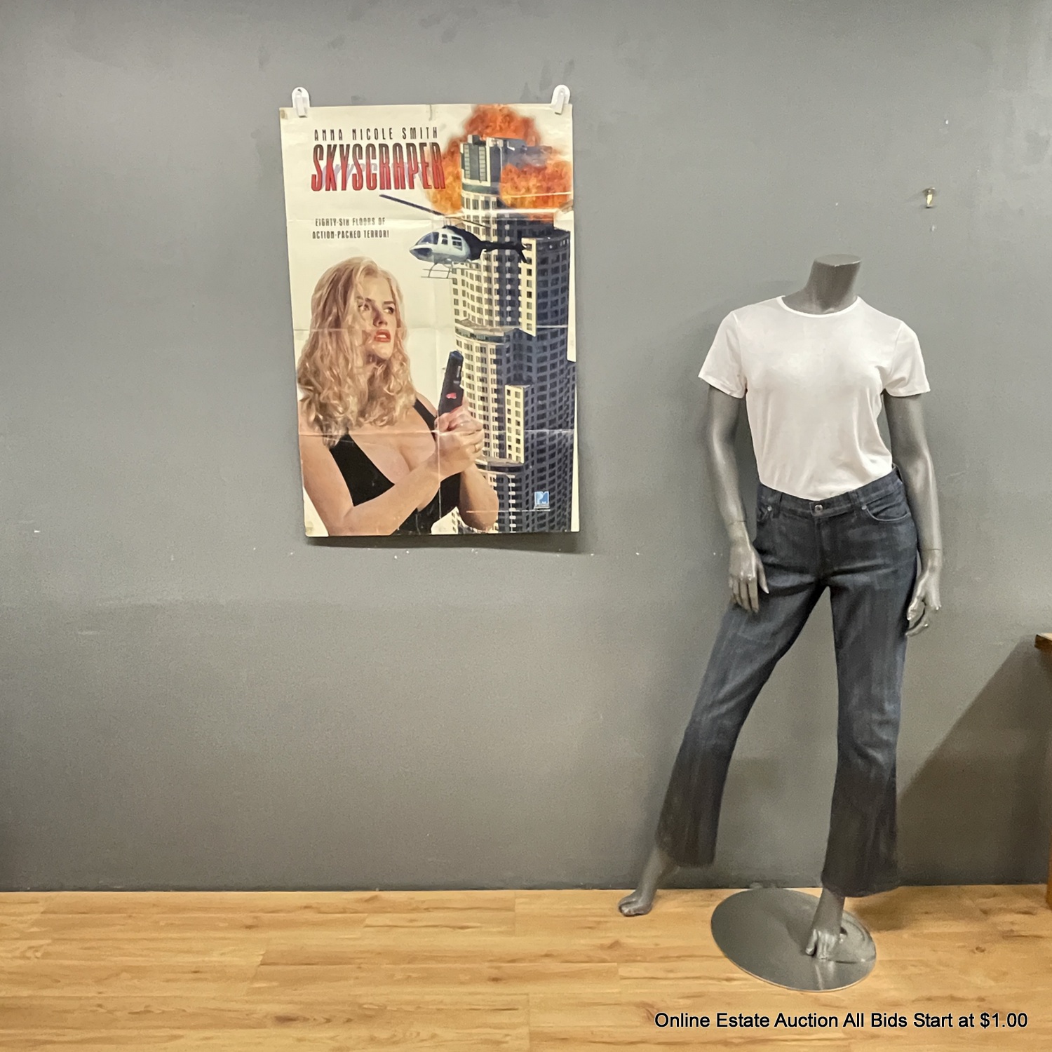 Vintage One Sheet Movie Poster: Skyscraper: Anna Nicole