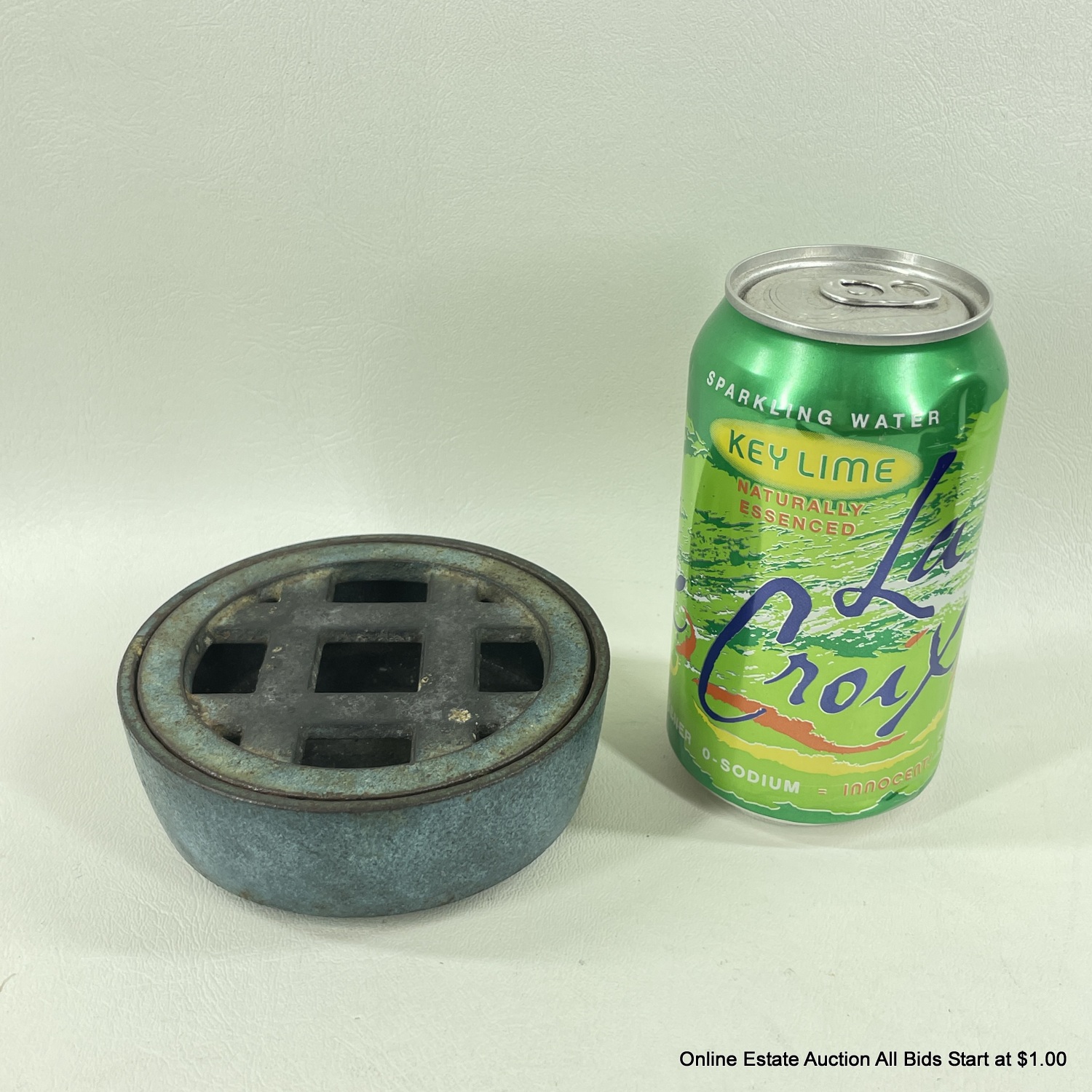 Cast Iron Flower Frog #39717 | Auctionninja.com