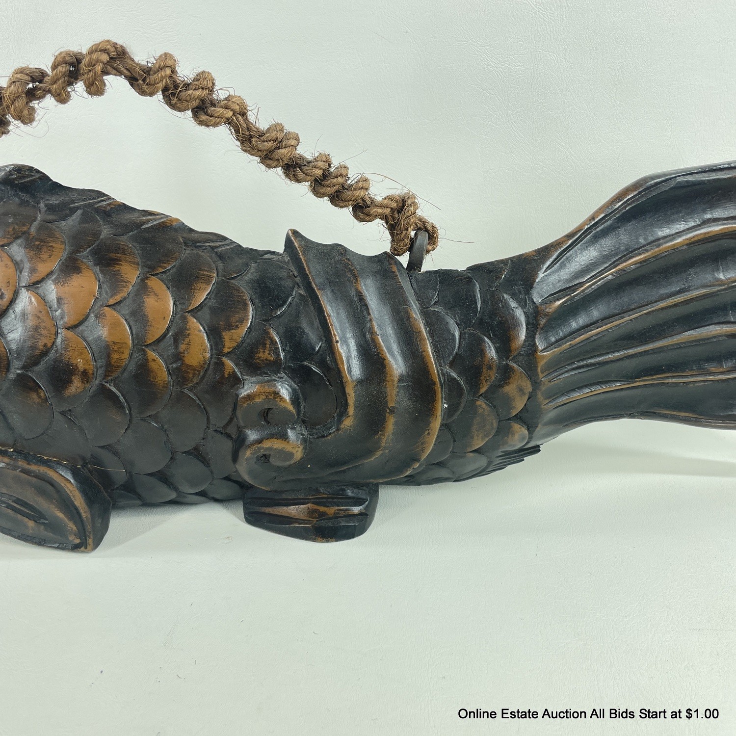 Vintage Japanese Koi Fish Kettle Hook (LOCAL PICK UP ONLY) #40009 |  Auctionninja.com