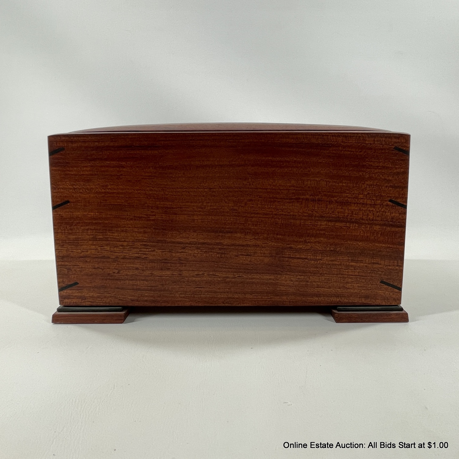 Hamilton-Roberts Designs Redwood Burl Bubinga Large Jewelry Box