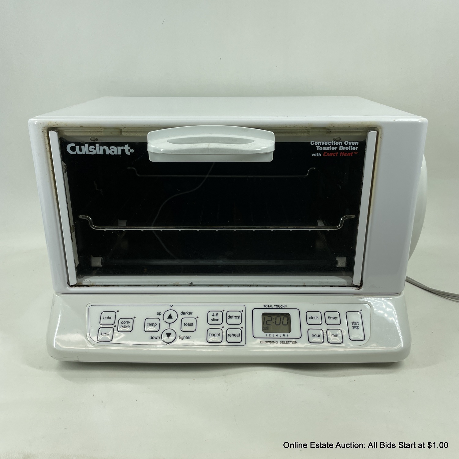Cuisinart Convection Oven Toaster Broiler Oven #20048 | Auctionninja.com