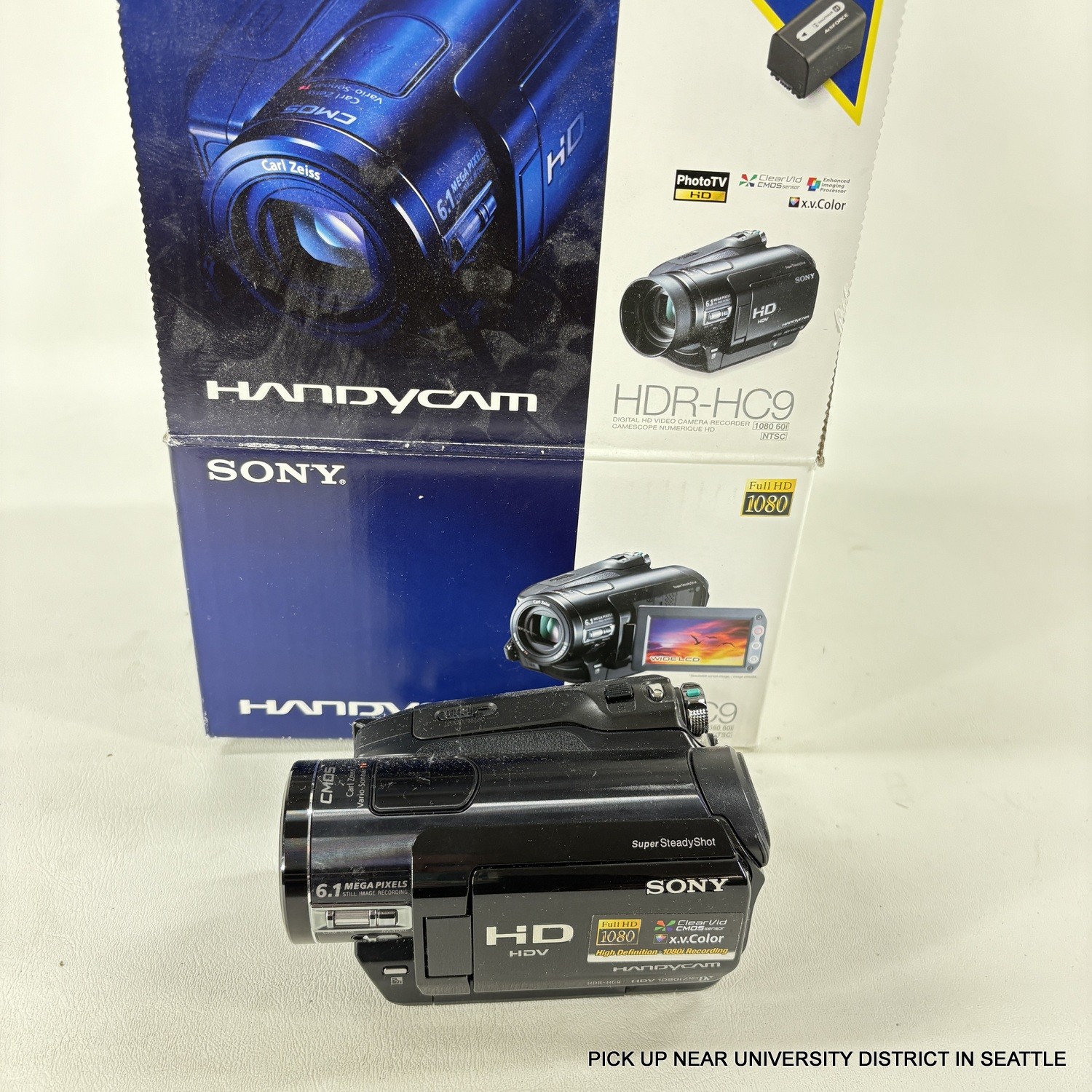 SONY フルハイビジョンビデオカメラ Handycam HDR-HC9 Amazon.co.jp
