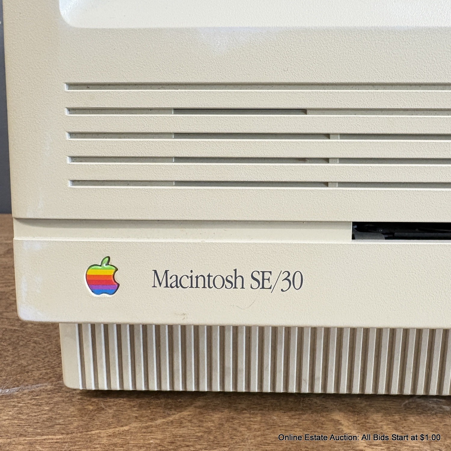 Vintage Macintosh SE/30 Computer, Mouse And Owners Guide #44755 ...
