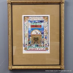 Raphael Abecassis Serigraph Titles Festivals Hand Signed & Numbered  74/75 (LOCAL PICKUP OR UPS STORE SHIP ON