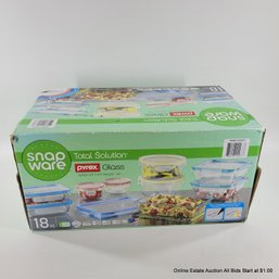 Snapware Pyrex 18pc Set New In Box