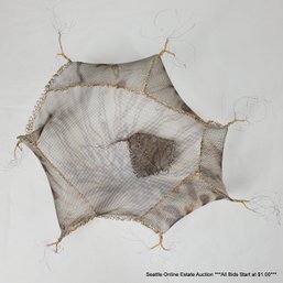 Lanny Bergner Mixed-media Metal Mesh Sculpture