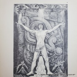 Roberto Montenegro (1885-1968) Halftone Print 'Tlaloc' (Aztec God  Of Rain) Circa 1952