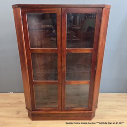 Arnie Wahl Iversen Rosewood Veneer Corner Cabinet (LOCAL PICK UP ONLY)