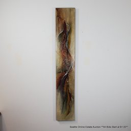 Deborah Valiquet-Myers Original Abstract Oil Painting On Canvas, Signed & Dated 2011 (LOCAL PICK UP ONLY)