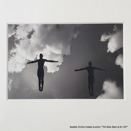 Paolo Pellegrin Original Photograph Of Synchronized Divers Training For The 2008 Olympics, 11' X 11' Framed