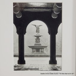 Original Photograph Of Bethesda Foundation In New York City, Pencil Signed, Framed