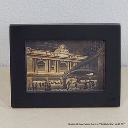 Frederick Mershimer Miniature Digital Art Reproduction Of 'Above The Rush', 5' X 6.50' Framed