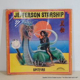 Shusei Nagaoka  (1936-2015) Vintage 1976 Cover Art Poster For Jefferson Starship's 'Spitfire'
