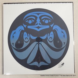 Peter Boome (Upper Skagit Tribe) Serigraph 'Eagle Woman' #62/80, Pencil Signed & Dated 2007