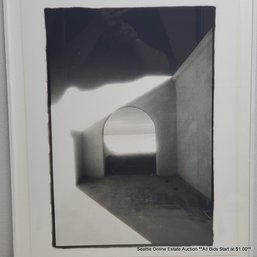 Leber Original Photograph 'taos, N.M.', Signed & Dated 1979,  24.25' X 18.25' Framed