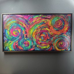 Soos Tiberiu Anton Acrylic Painting On Canvas "Gypsy Dance 3", Signed & Dated 2014 (LOCAL PICK UP ONLY)