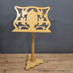 GRK Maple And Brass Adjustable Music Stand