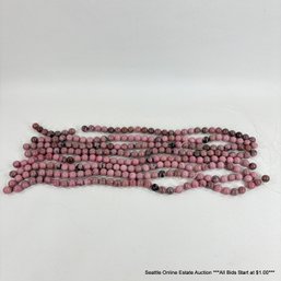 Lot Of Rhodonite 0.5' Beads