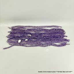 Lot Of Amethyst 5/8' Beads