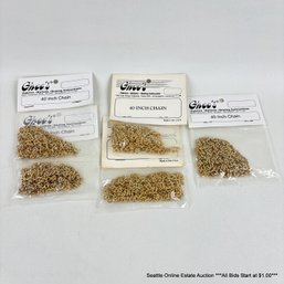 5 Unopened Packages Of Ghee's 40' Chains
