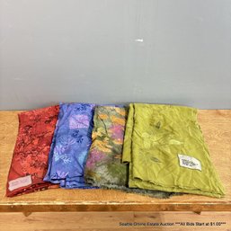 Lot Of Marie Plakos Printed And Dyed Fabric