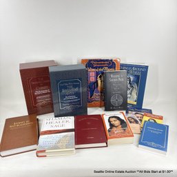 Lot Of Spiritual Books Including Wine Of The Mystic, Teachings Around The Sacred Wheel, And More