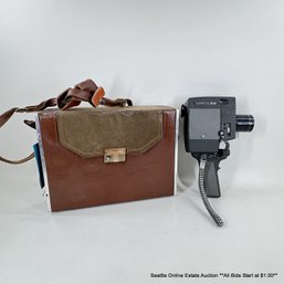 Yashica Umatic-G Vintage Hand-Held Movie Camera With Storage Case