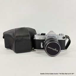 Minolta SR-7 Vintage 35mm Camera With Protective Case