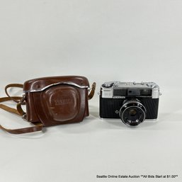 Yashica M-II Vintage 35 MM Camera With Protective Case