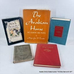 Black Beauty, The Arabian Horse, King Of The Wind And Other Vintage Hardcover Books