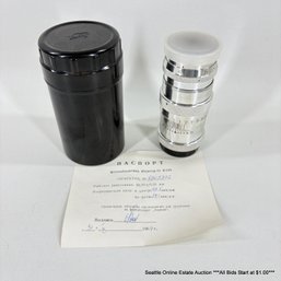 Soviet Jupiter-11 4/135 Photo Lens For The Zorki Camera With Storage Case