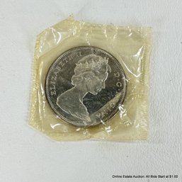1965 80% Silver Ungraded And Circulated Canadian One Dollar Coin