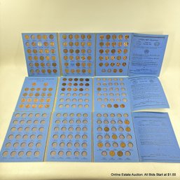 Collection Of 119 Ungraded And Circulated U.S. One Cent Coins Ranging From 1941-1973