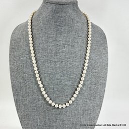 Faux Pearl Necklace