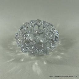 Orrefors Glass Votive Candle Holder