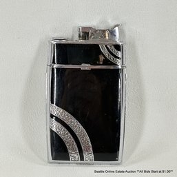 Evans Trig-A-Lite Art Deco Cigarette Case With Lighter