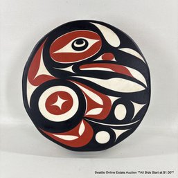 Joshua Prescott Signed 2010 Norwest Coastal Raven Art Drum