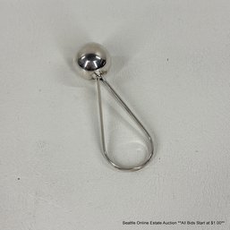 Sterling Silver Baby Rattle 17.4 Grams Total Weight