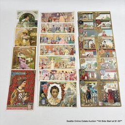 Compagnie Liebig Vintage Trading Cards Of Women In Tradition International Attire & Marriage Through The Ages
